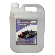 ÁGUA DESTILADA/DESMINERALIZADA - 5L - PACAR